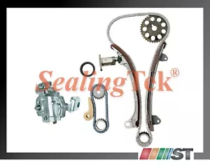 Kit de cadena de distribución de motor Toyota Scion 2.0/2.4L 2AZFE VVT-i con bomba de aceite Fit 01-15 - Imagen 1 de 3