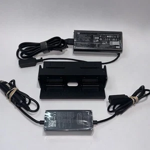 DJI Mavic 2 Pro Chargers Wall and Car W/ Charging Hub Good Condition - Picture 1 of 4
