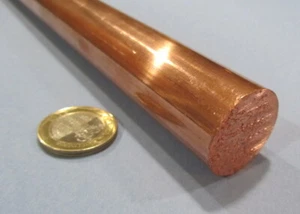 110 Copper Rod 1.0" Dia. x 60 Inch Length - Picture 1 of 9