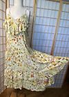 Spell And The Gypsy Sayulita Yellow Strappy Dress Excellent Preowned Small S