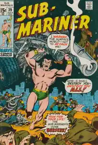 Sub-Mariner, The (Vol. 2) #39 VG; Marvel | low grade - July 1971 Namor - we comb - Picture 1 of 1