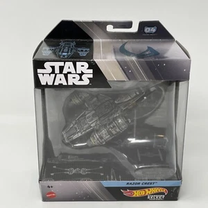Hot Wheels Star Wars Starships Select Variant Razor Crest Battle Damage 04 Chase - Picture 1 of 17