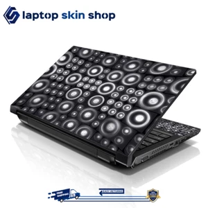 Laptop Skin Sticker Decal Cover for Notebook Macbook Acer Dot Circles 13-16 inch - Picture 1 of 4
