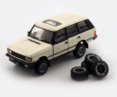 BM Creations 1992 Land Rover Range Rover Classic LSE White RHD 1:64 Diecast Car - Image 1 of 4