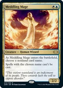 Meddling Mage - Double Masters #210/332 MTG Magic The Gathering - Picture 1 of 1