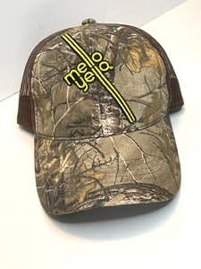 MELLO YELLO REALTREE CAMO BASEBALL CAP HAT MESH BACK OUTDOOR CAP NWOT - Picture 1 of 4