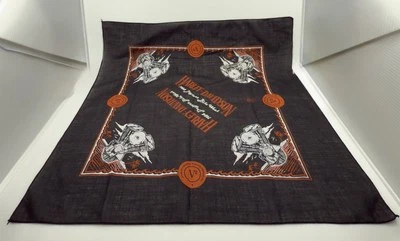 VTG NWOT HARLEY DAVIDSON 1984 DAYTONA BIKE WEEK V2 DESIGN HEADBAND BLACK ORANGE Foto 1 de 4