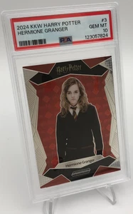 Carta 2024 Kakawow Phantom HARRY POTTER HERMIONE GRANGER #3 grado PSA GEM MINT 10 - Foto 1 di 12