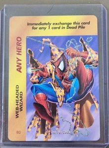 Marvel OVERPOWER Any Hero Web-Headed Wizard Promo Spider-Man 1995 - Picture 1 of 2