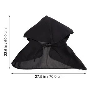 1Pc Halloween Hooded Poncho Cool Festival Party Cloak Cosplay Costume - Imagen 1 de 12