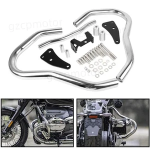 Chrome Engine Guard Highway Crash Bar Bumper Protector Fit For BMW R18 2020-2024 - Picture 1 of 13