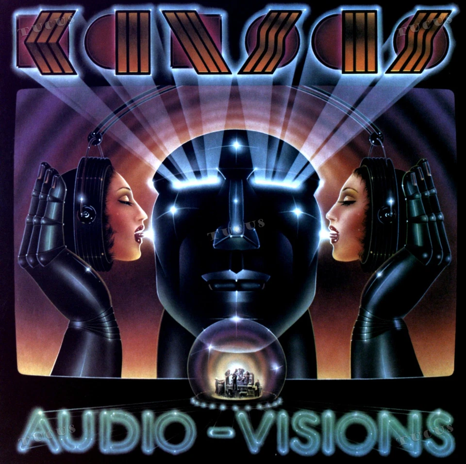 Kansas - Audio-Visions LP (VG/VG) .* - Image 1 of 1