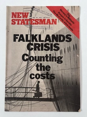 New Statesman 21 May 1982 Falklands Crisis Counting the Costs Magazine - Image 1 of 2