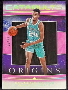 2023-24 Panini Origins Brandon Miller RC #5 Pink Catapults Hornets 44/99 Read - Picture 1 of 3
