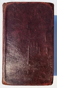 1826 Holy Bible Old New Testaments, Stereotype Edition, Edmund Cushing, Leather - Imagen 1 de 16