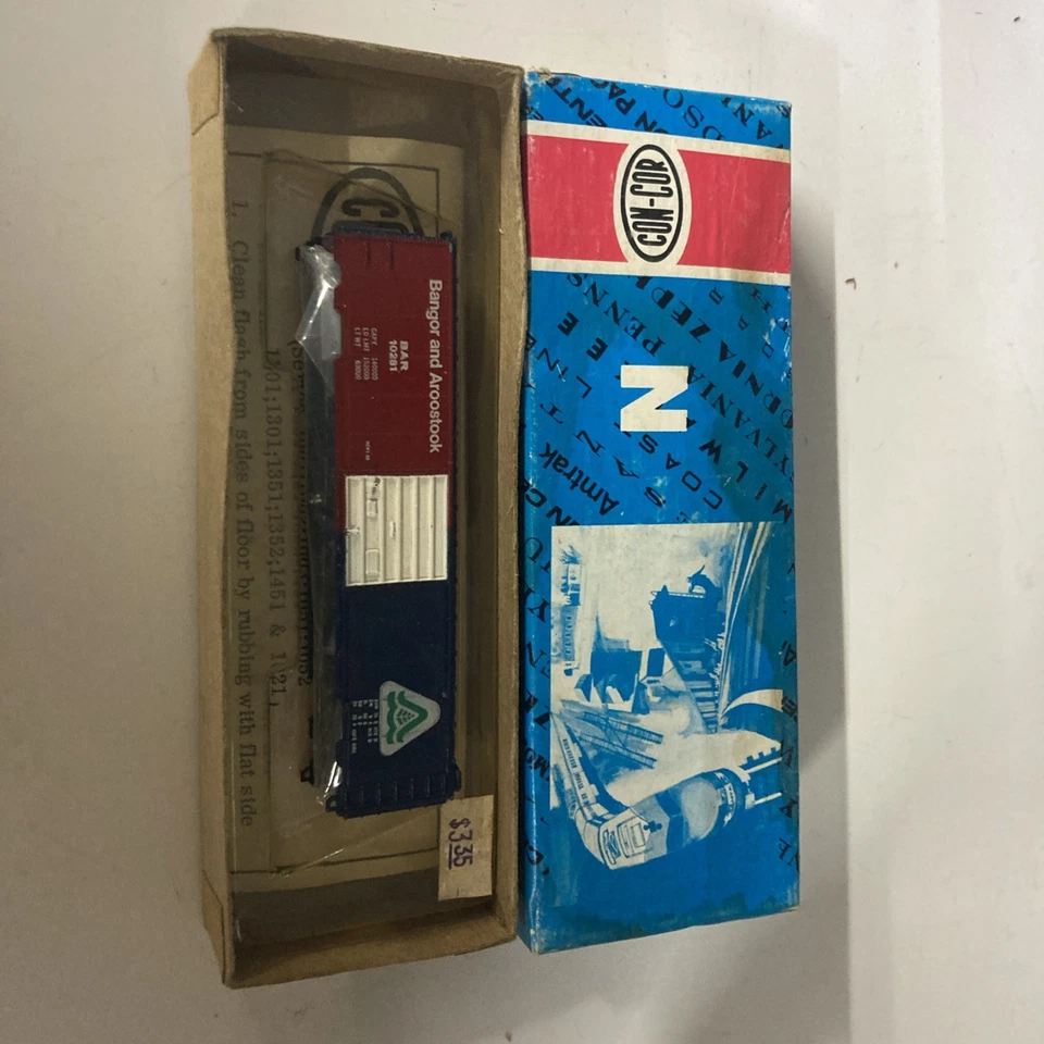 Concor  Con-Cor Bangor And Aroostook. Assembly Kit.  New see description. - Image 1 of 4