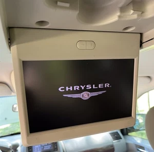 09 Chrysler Town & Country Rear Overhead Entertainment Info Display Screen Unit  - Picture 1 of 10