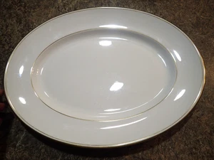 Lenox Federal Gold Serving Platter - 15-5/8" x 12" - Fine Bone China - Picture 1 of 7
