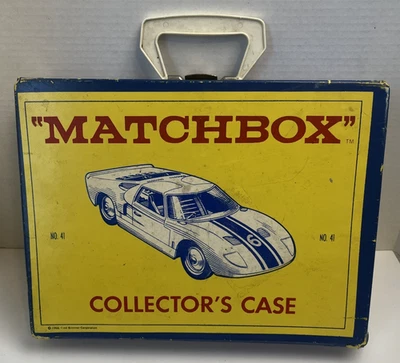 DE COLECCIÓN ~ 1966 ESTUCHE OFICIAL LESNEY MATCHBOX COLECCIONISTA Nº 41 - Vacío Foto 1 de 4
