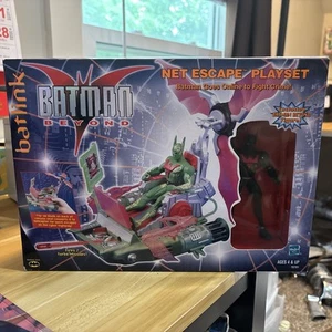 Batman Beyond Net Escape 2000 Batlink Playset DC Hasbro Complete New in Box - Picture 1 of 5