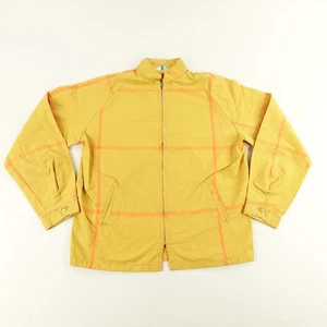Vintage Pacific Trail Sportswear Jacket Mens Large Yellow Talon Zipper 40s Coat - Picture 1 of 13
