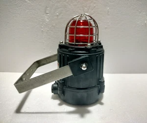 BEACON E2xB05UL Xenon Strobe Red 120v 50/60Hz AC Current 80 mA - Picture 1 of 11