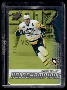 2022-23 UD SPx Gold Holochampions Evgeni Malkin 07/35 (SteThe) - Picture 1 of 2