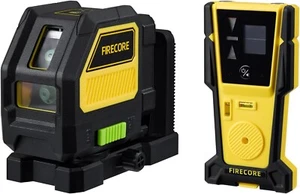 Firecore Laser Level with Receiver F114G Self Leveling Cross Line Laser - Picture 1 of 7