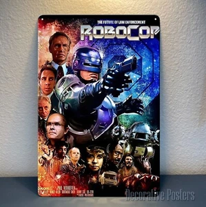 Robocop Movie Metal Poster - Collectable Tin Sign - Size: 20x30cm 8x12inch - Picture 1 of 5