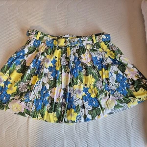 River Island Summer Skater Skirt with Belt - Picture 1 of 2