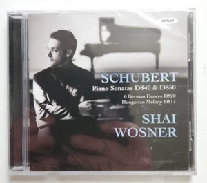 Shai Wosner - Schubert : Piano Sonatas D840 & D850 - CD NEW & SEALED - Picture 1 of 2