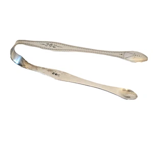 Sterling Silver Sugar Tongs 1806 English Georgian Peter & William Bateman Brite - Picture 1 of 5