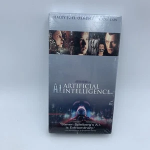 A.I. Artificial Intelligence - Steven Spielberg  (VHS, 2002) Sealed See Pictures - Picture 1 of 5