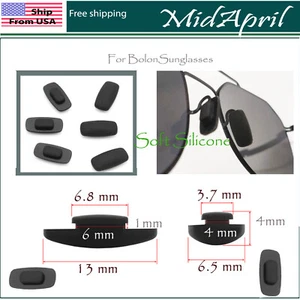 Brillen NASENPOLSTER Push On Sonnenbrille Hochwertig SILIKON Oakley Bolon - Bild 1 von 1
