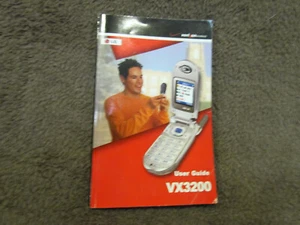Bedienungsanleitung für LG VX3200 Handy Flip Phone, Englisch & Spanisch Verizon - Bild 1 von 3