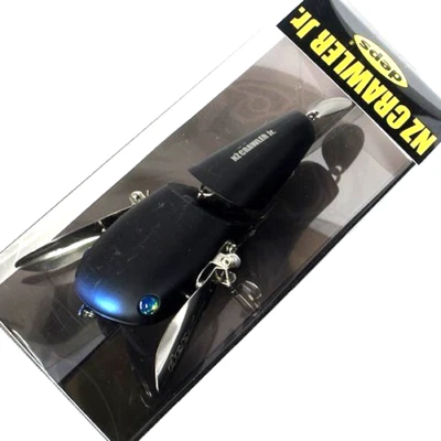 deps NZ CRAWLER Jr. Jet Black Color 1oz 3.78inch Crawlerbait NEW Japan - Image 1 of 3