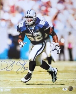 Autogramm DEXTER COAKLEY Dallas Cowboys 16x20 Foto mit COA - Bild 1 von 1