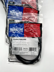 TRIPP Lite DisplayPort to HDMI Cable Adapter, DP to HDMI (M/M), DP2HDMI, 1080P - Picture 1 of 3