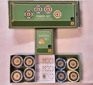 Poker-Set von Renault, 40 Chips + 52 Karten, TOP-Qualität für ein Werbegeschenk! - Bild 1 von 6