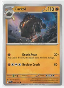 Pokemon Temporal Forces - 094/162 Carkol - Picture 1 of 1