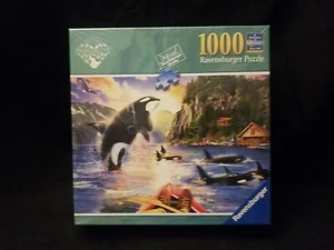 Ravensburger Close Encounters 1000 pc Jigsaw Puzzle Killer Whale Orca New 2018 - Picture 1 of 7