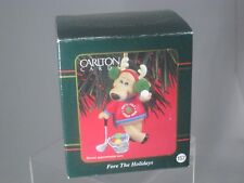 Carlton Cards 2000- "For the Holidays" Golf Ornament- 2 1/2"