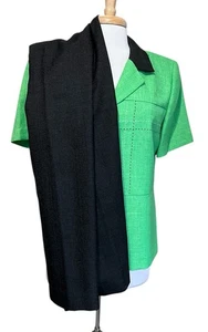 KORET Mujer 14 Verde Lima y Negro Top y Pantalones Conjunto 2 Piezas Conjunto Carrera Viaje - Imagen 1 de 6