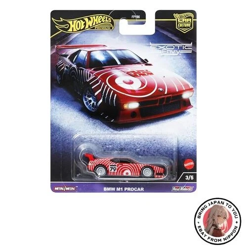 New Hot Wheels Car Culture Exotic Envy BMW M1 Pro Car [Diecast Car] [Ages 3 and - Image 1 of 1