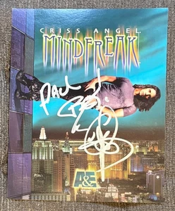 Criss Angel 8x10 Autographed Photo Magician & Illusionist MINDFREAK Inscribed - Picture 1 of 2