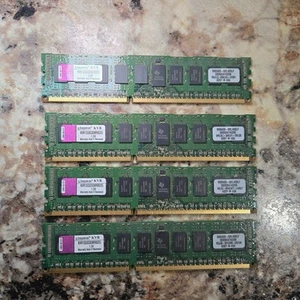 4x 2GB Kingston KVR1333D3D8R9S/2G DDR3 Server RAM Memory - Picture 1 of 4