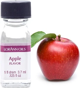 LorAnn Caramelo de manzana y saborizante para hornear para pasteles/dulces/esmerilado/galletas, paquete de 2 - Imagen 1 de 5