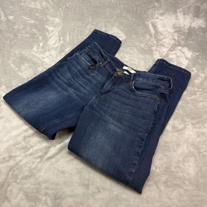 Vintage America Blues Women's Weekend Crop Jeans Size 8 29 Blue Denim - Picture 1 of 13