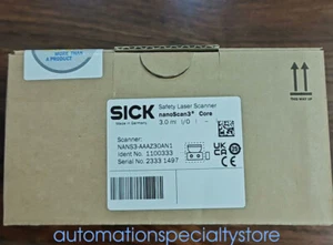 NEW 1 PCS SICK Safety Laser Scanner NANS3-AAAZ30AN1 Via DHL or FedEx - Afbeelding 1 van 1