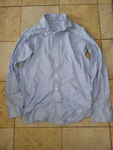 Individualized Shirts Textured Blue Dress Shirt – Read Description - Picture 1 of 8